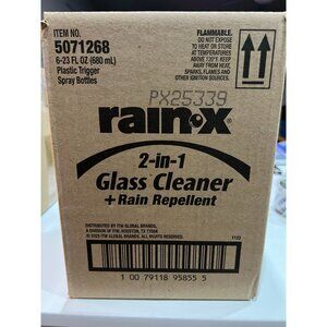 Rain-X 2-in-1 Glass Cleaner + Rain Repellent.